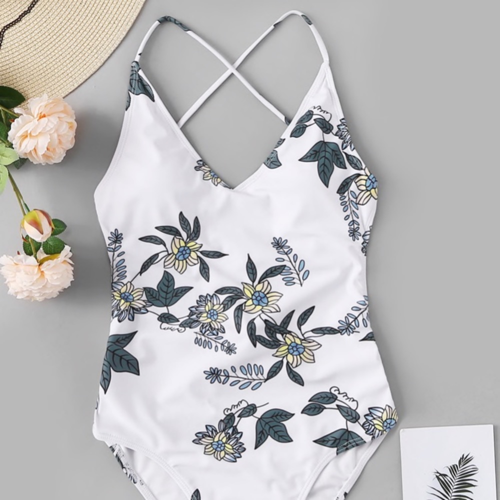 Floral One-Piece Swimsuit